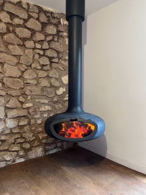 Wood burner- click for photo gallery